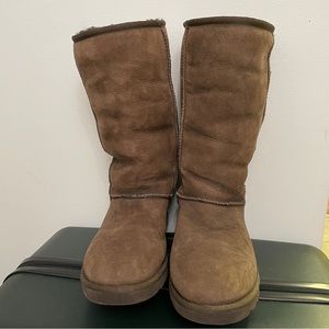 UGG tall classic boots brown